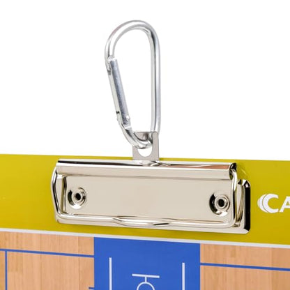 Cannon Sports Dry Erase Coaches Board with Marker - Double-Sided Dry Erase Coaching Board for Baseball, Basketball, Football, Soccer, and Hockey - Perfect for Practices and Games (Basketball) - style: Basketball