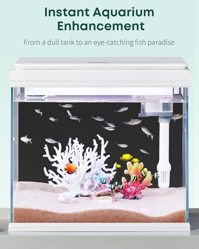 Pawfly Black Aquarium Background, 31.5" x 15.7", Static Cling Fish Tank Background Wallpaper, No Glue Reusable PVC Fish Tank Backdrop, Easy to Install Aquarium Décor Background, Fish Tank Decoration - size: 31.5" x 15.7"