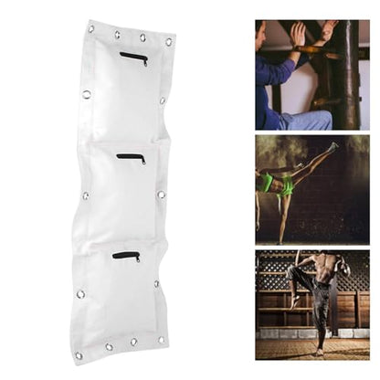 Wall Punching Bag, Sand Bag Wing Chun Kung Fu Wall Bag Kick Boxing Striking Canvas Punch Bag Empty Striking Sand Bag for Sanda Training - size: Large