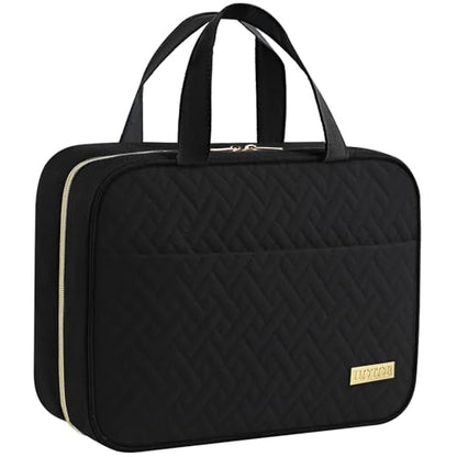 HOTOR Hanging Travel Toiletry Bag Women Men Essentials Black - color: Black, size: Large