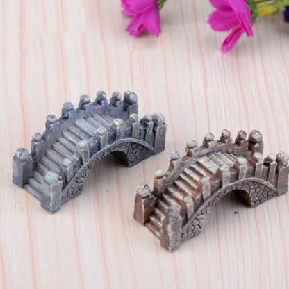 STOBOK 20 Pcs Miniature Fairy Garden Arch Bridge Figurines Figurines Micro Landscape Garden Bridge Terrarium Kit Micro Landscape Ornaments for DIY Kit