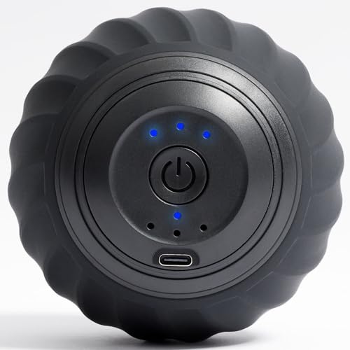 Frost Fit VibePro 펄스 - 진동 마사지 볼 마사지기 - 4가지 속도의 딥 티슈 테라피 볼 - 근막 이완 및 통증 완화 - style: 펄스