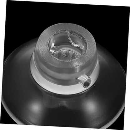 KESYOO 50pcs Fish Tank Feeder Cups Holders for Secure Feeding Aquariums Transparent Design for Elegant Look for Tanks - size: 2.60X2.60X1.50CM