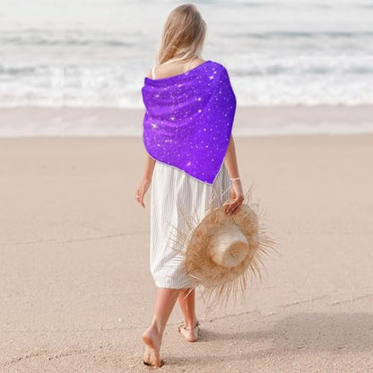 Head Scarf for Women,35" Large Square Hair Scarves Bandana Fashion Neck Scarf - color: Color 5