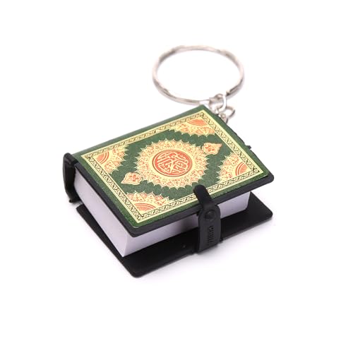 1pc Mini Ark Quran Book The Koran Keychain Muslim Deco Gift Key Pendant