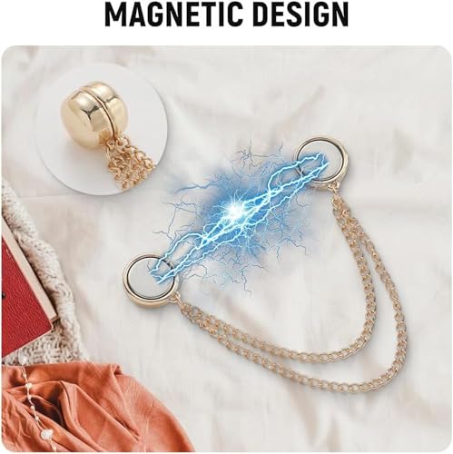 Magnetic Clothing Clips, Strongest Magnetic Strength Buttons Clips, High Powerful Hijab Magnets, Colorful Pinless Clothes Hijab Magnets Pins