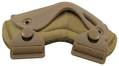 Rothco Low-Profile Tactical Knee Pads – Hard and Flexible Protector Cap – Breathable EVA Foam Cushion Padding (Coyote Brown) - color: Coyote Brown