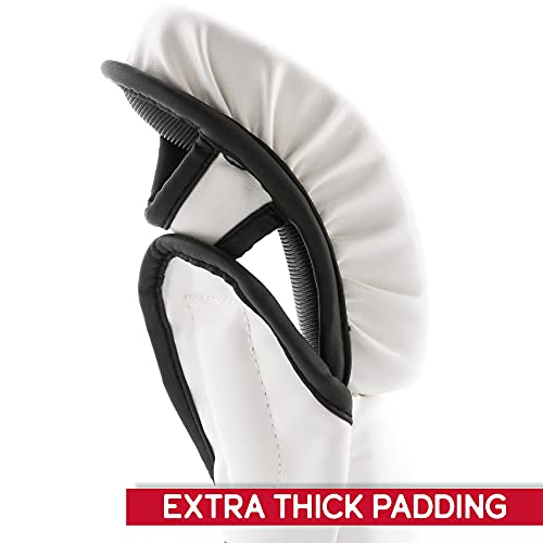 UFC 8oz MMA Sparring Gloves - color: White, size: Small-Medium