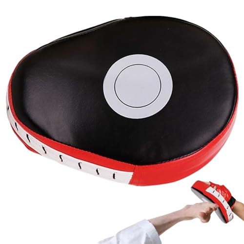 Boxing Pads Training Martial Arts Strike Pad Kick Shield Adult Punching | Boxing Training Pads for Jiu-jitsu Kali Thai Karate Home Gym Club Boxing Equipment - color: Red