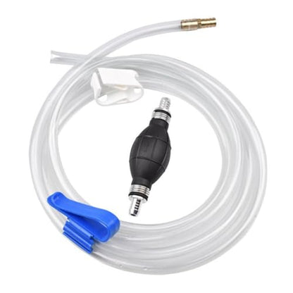 Manual Suction Hose Pump for Oil and Water Transfer, Practical Guide Oil Tube with Siphon Function, Vehicle and Fish Tank Water Suction Tool