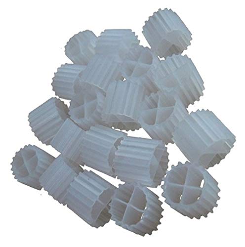 K1 Filter Media PREMIUM GRADE Moving Bed Biofilm Reactor (MBBR) for Aquaponics • Aquaculture • Hydroponics • Ponds • Aquariums by Cz Garden Supply (1 Gallon)