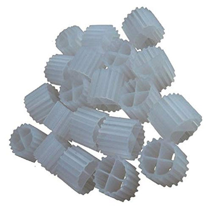 K1 Filter Media PREMIUM GRADE Moving Bed Biofilm Reactor (MBBR) for Aquaponics • Aquaculture • Hydroponics • Ponds • Aquariums by Cz Garden Supply (1 Gallon)