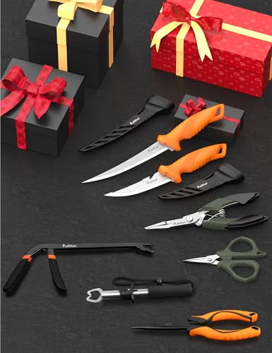Fishing Tool Kit,Fishing Gear for Fly Fishing, Ice Fishing - color: 7PC+Multicolor