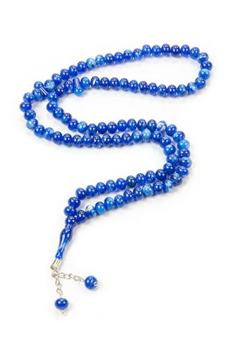 ihvan online, Tasbih Prayer Beads 99, Pack of 10, Muslim Prayer Bead, Islamic Rosary Bead, Dhikr, Tasbeeh Bulk, Misbaha, Masbaha, Tespih, Islamic Gift for Ramadan & Mawlid & Hajj Umrah - color: Navy Blue