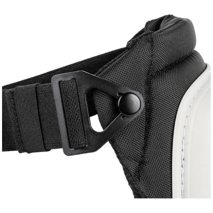 KLEIN TOOLS 60896 Knee Pad, Non-Marring, Gel-Like Padding, Semi-Round Stabilizing Knee Pads with Adjustable Straps for Construction and Flooring - size: Non-Marring Stabilizer