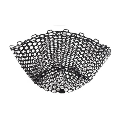 Portable Silicone Landing Net Soft Meshes Wear Fishing Replacement Meshes Net Fishing Tool Accessories Enduring Fishing Replacement Meshes Net - color: C