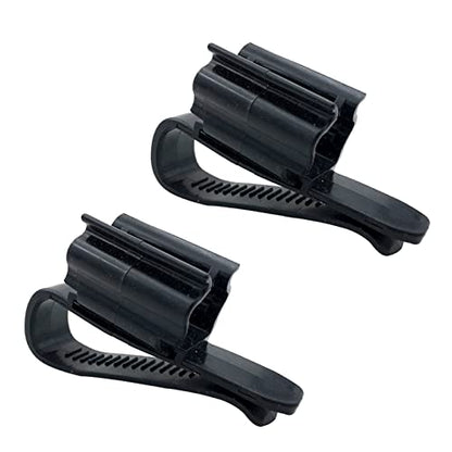 4 Pieces Water Pipe Holder Fish for Tank Adjustable Plastics Mounting Clips Durability Aquarium Tube Clamp Hose Holders Clip Air Pumps Accessories