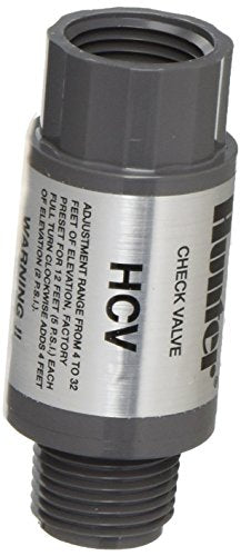Hunter Sprinkler HC50F50M HCV 1/2-Inch Female Inlet by 1/2-Inch Male Outlet Check Valve
