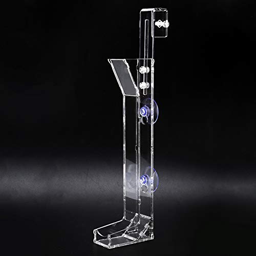Acrylic Fish Shrimp Food Feeding Tube Granules Sunken Feeder Aquarium Accessory