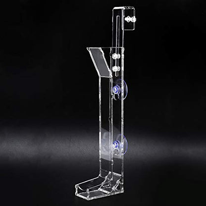 Acrylic Fish Shrimp Food Feeding Tube Granules Sunken Feeder Aquarium Accessory