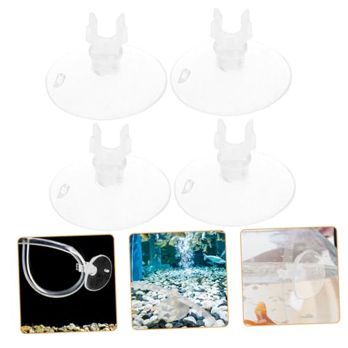 Totority Strong Cup Holder for Fish Tank 8pcs Clamp Cups Easy Install Safe for Fish Style