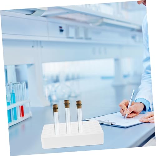 50holes Test Tube Rack Holder for Tubes Sturdy Laboratory Organizer for Research and Educational Use Compact Design for Easy Storage and Handling
