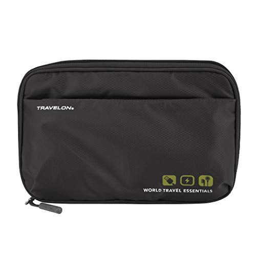 Travelon World Travel Essentials Tech Organizer - color: Black