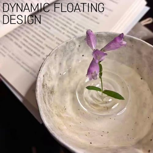 2025 Creative Floating Flower Holder | 14 Pieces Floating Floral Arrangement Stand | Plastic Stem Holder for Fish Tanks, Aquariums, and Tabletop Water Gardens