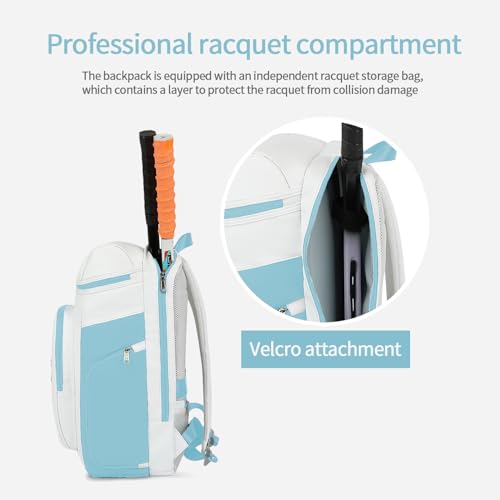 gym duffel bag backpack wrestling bag with shoe compartment 4 kinds of back method waterproof sports walking laptop - color: D-light Blue