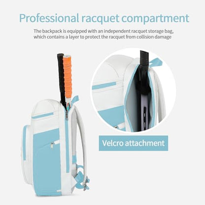 gym duffel bag backpack wrestling bag with shoe compartment 4 kinds of back method waterproof sports walking laptop - color: D-light Blue