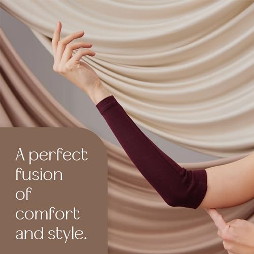 Modest Arm Cover | Jersey Arm Cover | Modest Sleeve Covering for Muslim Women - color: Port Royal