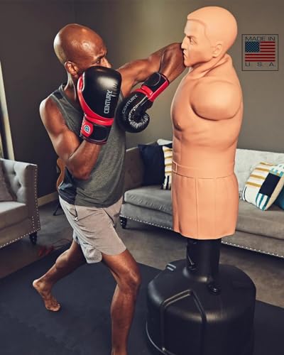 Century BOB XL Punching Bags - Style Options | Freestanding Punching Bag | Boxing Bag for Adults | Fighting Bag & Boxing Bag Stand | Kick Boxing Mannequin | Training Bag for Martial Arts - style: BOB XL & Mat Ring