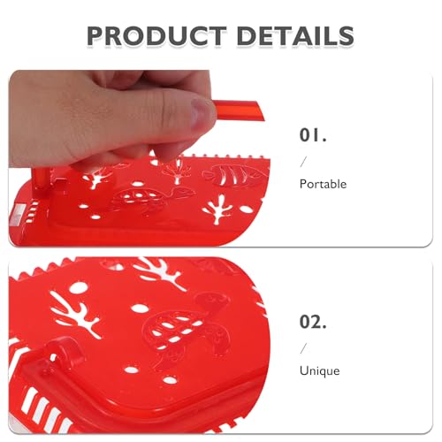 BETOOKY 5pcs Aquarium Fish Transport Bucket Set, Portable Fish Tank for Safe Aquatic Pet Transfer & Temporary Holding, Ideal Beach, Outdoor, Travel 5.3x3.4x2.8in