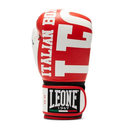LEONE 1947, Explosion Boxing Gloves - color: red, size: 10OZ