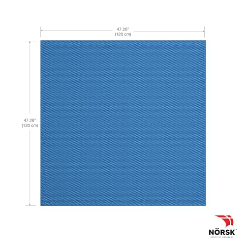 Reversible Exercise Mats 3/4" Thick EVA Interlocking Foam Tiles, Perfect Home Gym Flooring, 20 Tiles & 40 Trim Pieces, 80 Sq. Ft. 24"x24", Dazzling Blue/Black - color: Dazzling Blue/Black, size: 20 Tiles - 80 Sq. Ft.