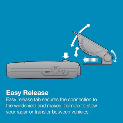 Escort Original StickyCup Silicone Suction Windshield Mount, s (0020058-1) | for MAX 360 and Compatible Escort Radar Detector - style: StickyCup - MAX 360