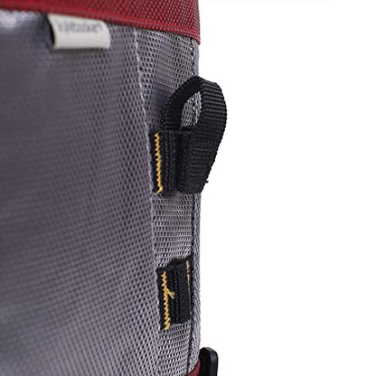 Raprance Fishing Lure Bag Baits Tackle Binder Organizer Storage Plastic Bag - color: Red