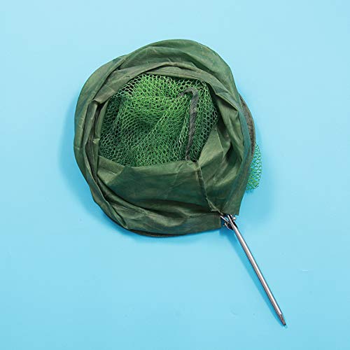DECHOUS Foldable Mesh Fishing Net Portable Fish Protection Gear Quick-Dry Fish Net for Freshwater and Saltwater Fishing (150x25cm)