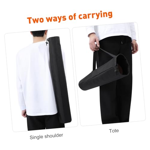 HANABASS Tent Pole Bag 31.8 in, Oxford Fabric Pole Carrying Case for Tripod, Fishing Rod, Speaker Stand, Umbrella and Camping Gear