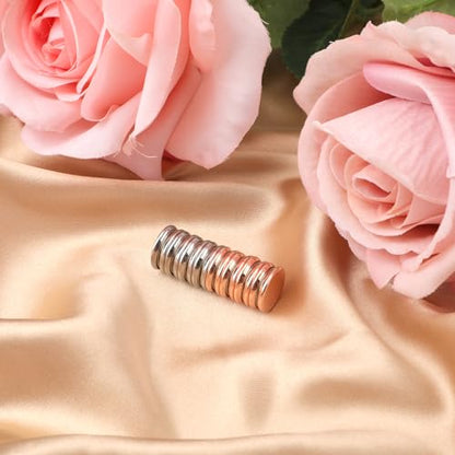 8pcs Hijab Magnetic Pins, Multi-Purpose Magnetic Scarf Clip no Snag Hijab Magnets Scarf Magnetic Clasp Strong Magnetic Hijab Pins Pinless Brooch for Women Clothes (Pink, Silver) - color: Pink, Silver