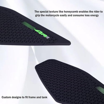 for 2026 2025 2024 2023 ZX4R ZX-4RR zx4rr zx-4r Side Pads Traction Pads Motorcycle new Fuel Tank Traction Side pad Knee pad Decal Protection Sticker 2023 2024 ZX4R ZX-4RR zx4rr Accessories