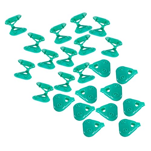 Ciieeo 50pcs Shade Cloth Clips Plastic Mesh Clip for Garden Netting Greenhouse Sunshade Tarp Easy to Install Reusable