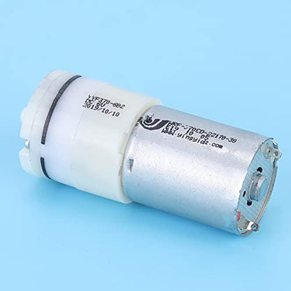 DC6V Aquarium Aeration Pump 400mmHg Pressure 60dB Noise for Power Failure Backup Fishing Spare Pump, Compact Motor 57mm for Live Bait Fish Tank