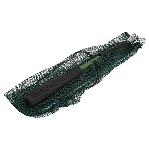RESTCLOUD Fishing Landing Net with Telescoping Pole Handle, Fishing net Freshwater for Kids Men Women, Extend to 40-63 Inches - style: B: Strong Aluminum Handle, 45" Full