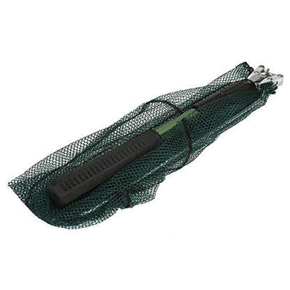 RESTCLOUD Fishing Landing Net with Telescoping Pole Handle, Fishing net Freshwater for Kids Men Women, Extend to 40-63 Inches - style: B: Strong Aluminum Handle, 45" Full