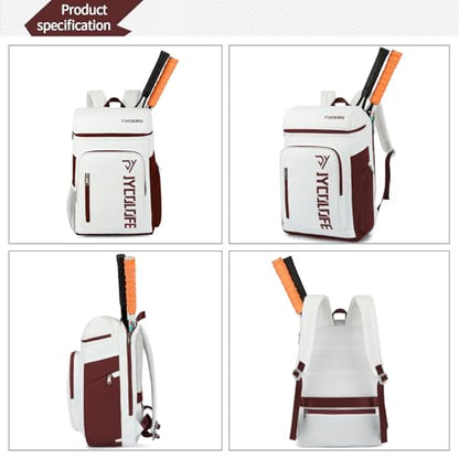 gym duffel bag backpack wrestling bag with shoe compartment 4 kinds of back method waterproof sports walking laptop - color: D-magenta Red