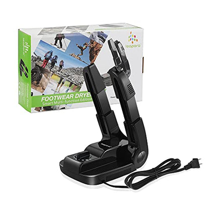 Boot Shoe Dryer with Timer for Gloves and Work Boots,Portable Foldable