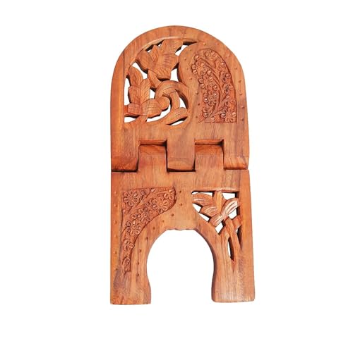 Sheesham Wooden Foldable holy Rehal Quran Book Stand | Book Stand for Reading