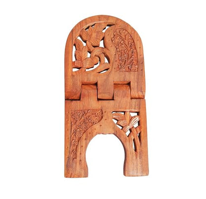 Sheesham Wooden Foldable holy Rehal Quran Book Stand | Book Stand for Reading