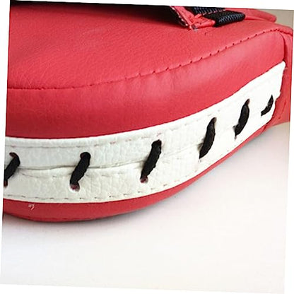 VICASKY Curved Thai Kick Pads Set PU Leather Training Equipment for Kickboxing Taekwondo and Hand Feet Arc Design for Enhanced Focus and Performance